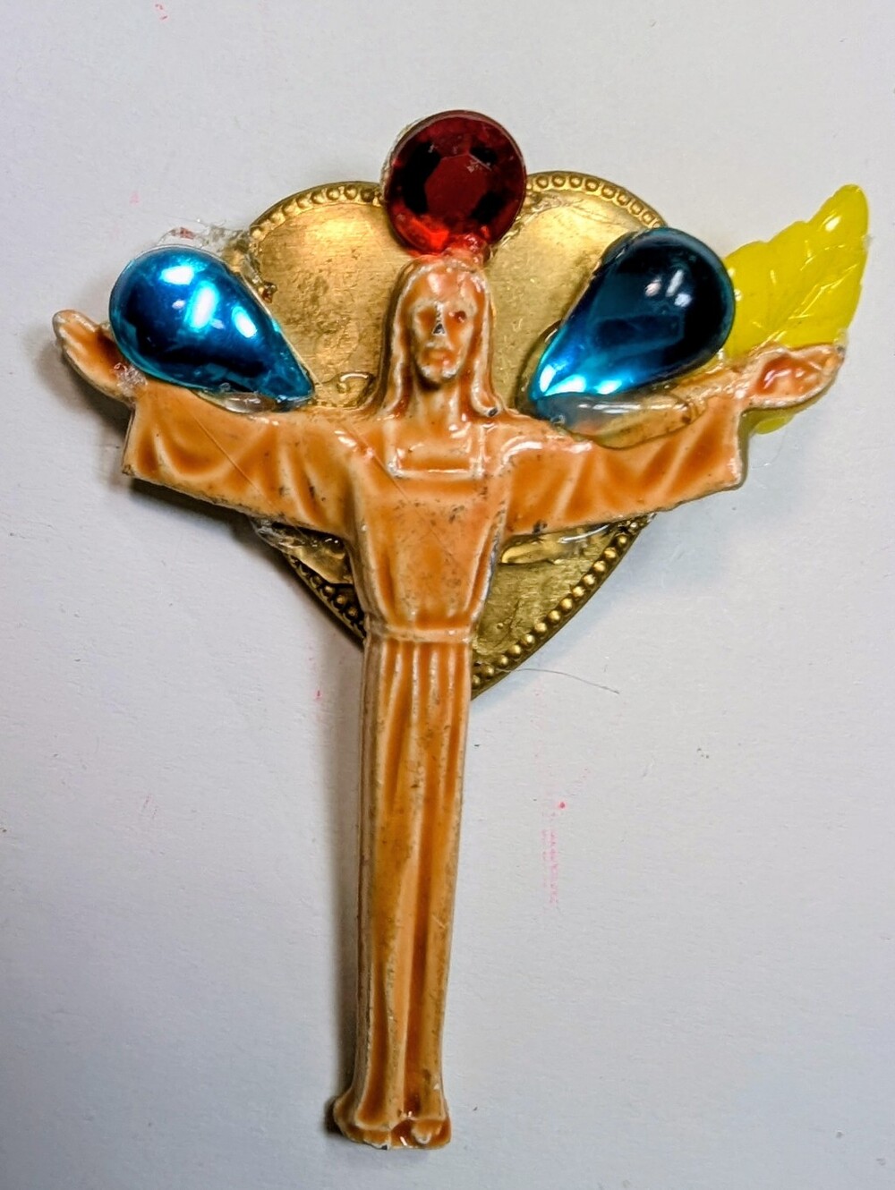 Wendy Gell Jesus Christ pin